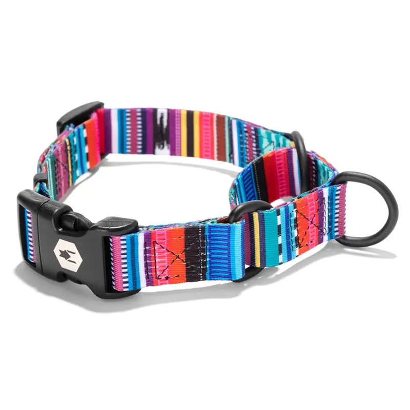 Wolfgang Martingale Quetzal Dog Collar 14"-18" Medium
