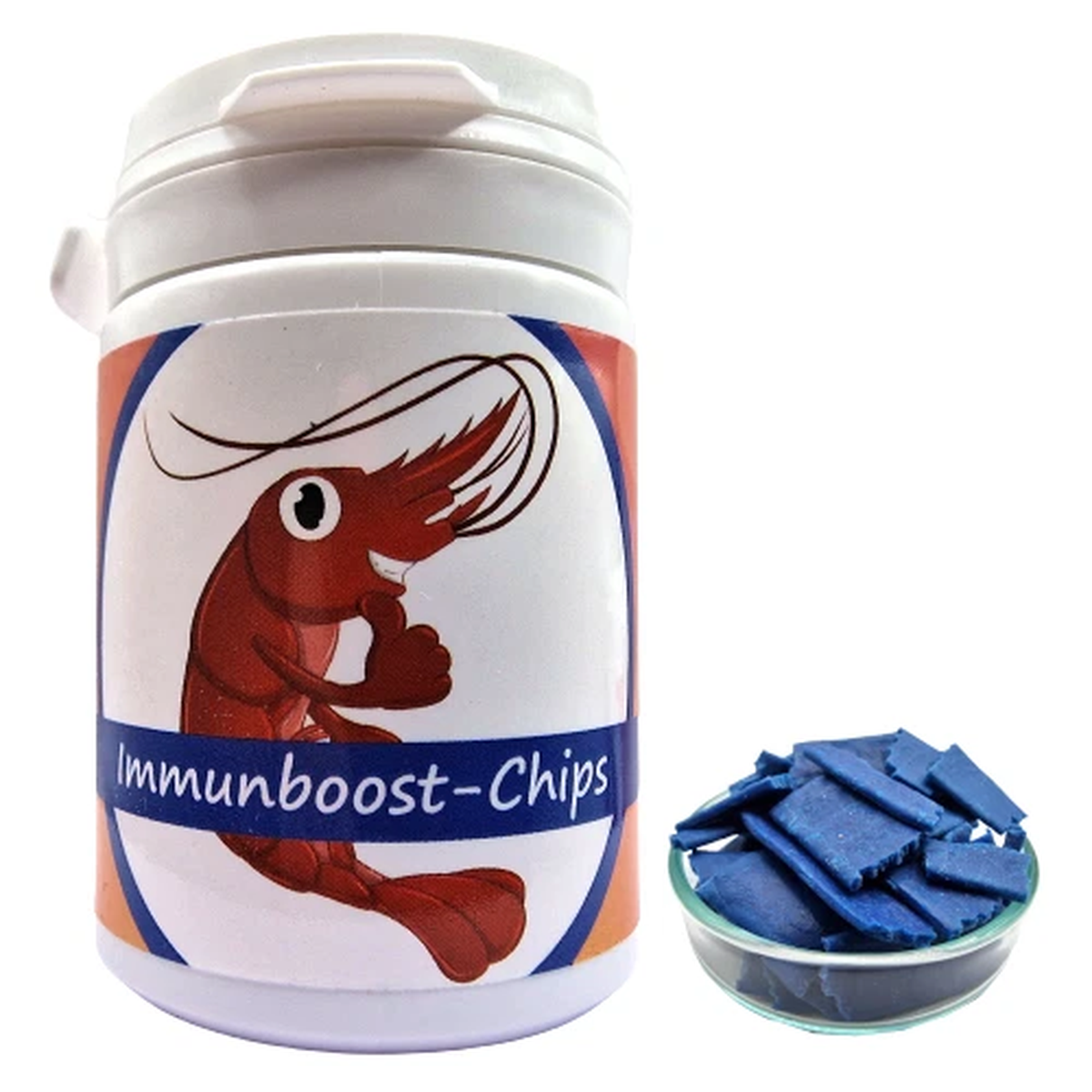 (22,83/100g) Shrimp chips immunoboost/35g/food for shrimp, invertebrates