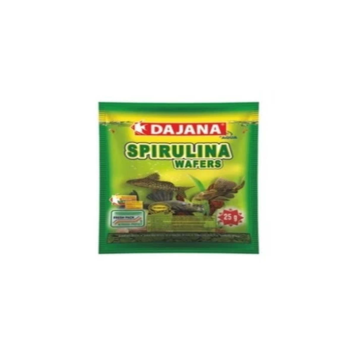 Dajana Spirulina Wafers Complete Wafer Food Fish food 25 Grams
