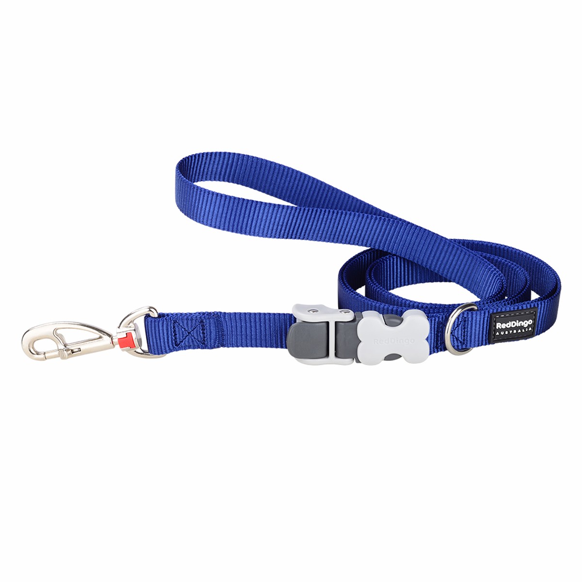 Red Dingo Dog Super Lead Classic Navy 15mm