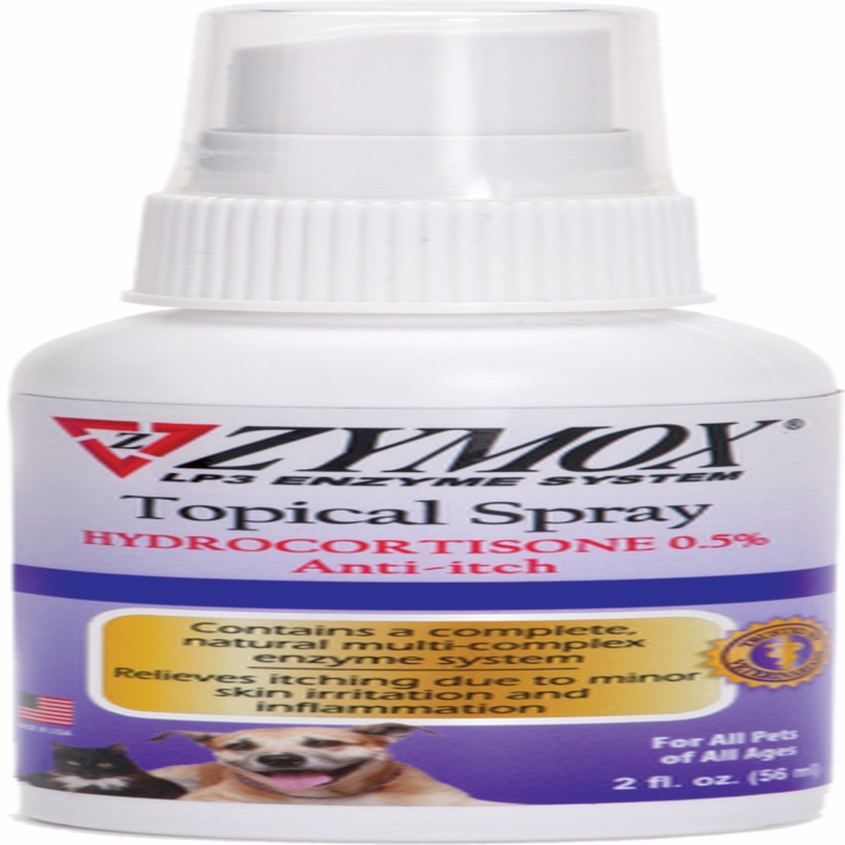 Zymox Hydrocortisone Topical Spray