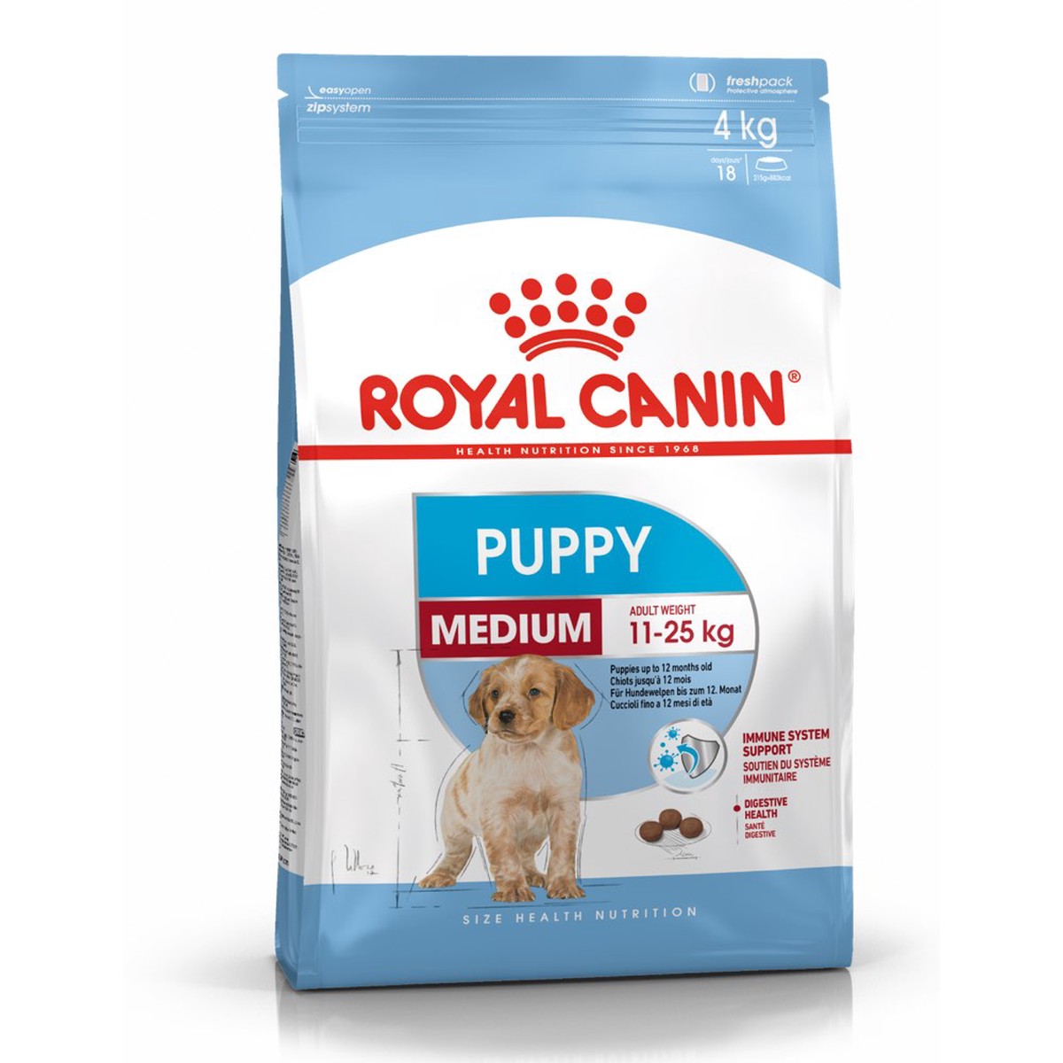 '25% OFF(Exp 14Oct26)+FREE TOPPER': Royal Canin Medium Puppy Dry Dog Food 10kg